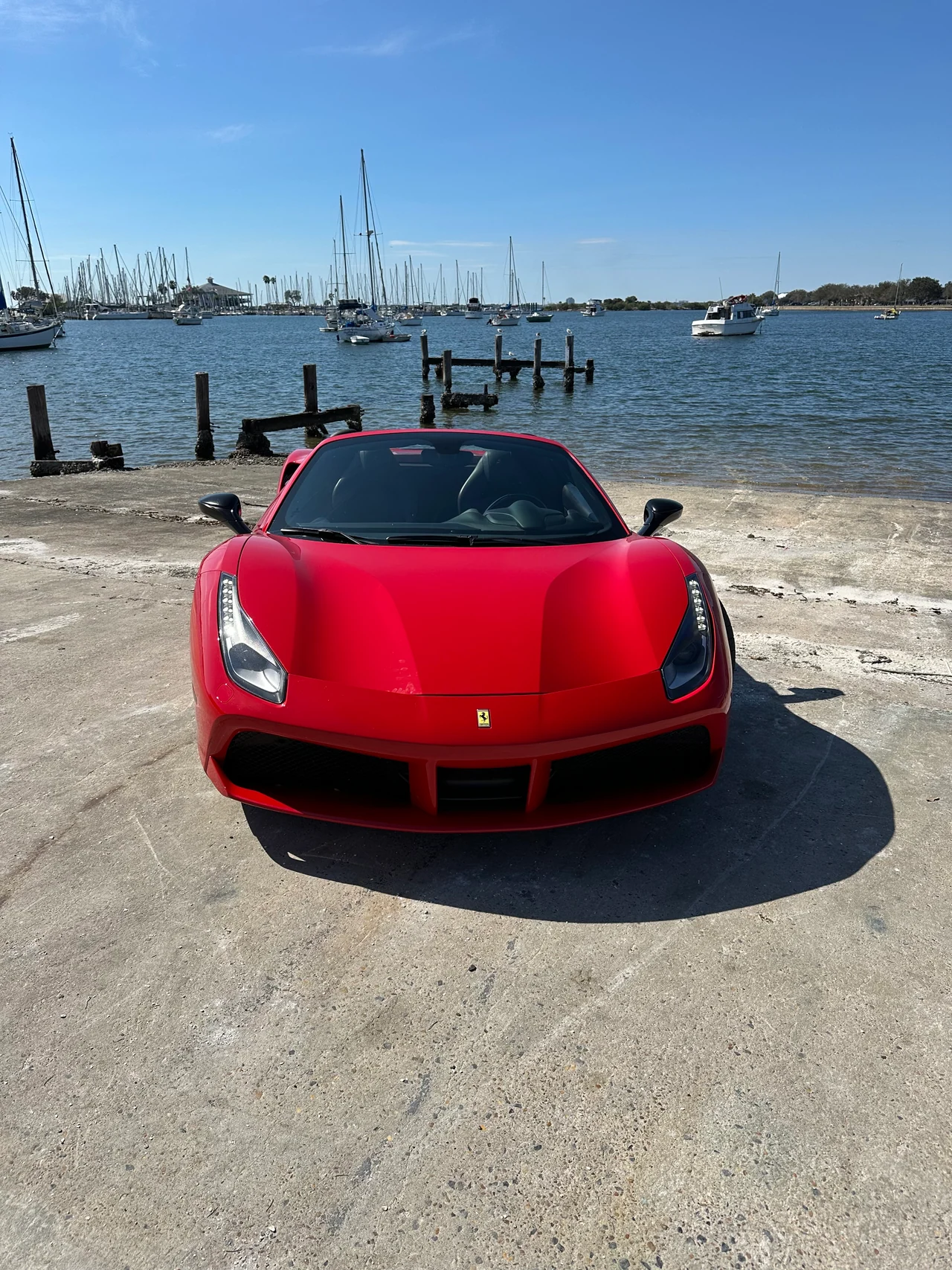 Ferrari 488 Spider reference photograph, view 3